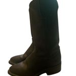 Durango  Women’s Black Leather Pull On Cowboy Boots size 5 Photo 2