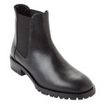 Stuart Weitzman Laine Chelsea Booties Size 5 Black Leather New with Box Dust Bag Photo 0