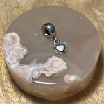 Pandora Authentic  Silver Heart Love Dangle Charm Bead Photo 3