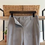 EXPRESS Columnist Boot Mid-Rise Gray Heather Woven Career Dress Pant Trouser, 6 Photo 5