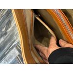 Leather Concealed Carry Shoulder Bag Purse Minimalist Classy Western Cowgirl Brown Photo 15