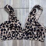 Victoria's Secret Secret Soft Unlined Leopard Print Pullover Bra Women’s Large Photo 0