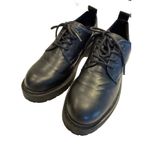 Madden Girl Y2K  Black Chunky Platform Oxford Shoes Grunge Goth Dark Academia 9 Photo 4