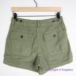 Madewell NEW  Relaxed Military Shorts, size 25‎ Photo 8