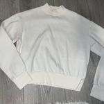 Garage Cropped White Sweater Photo 0