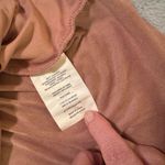 Taylor & Sage  Tank Sleeveless Top Sz S Pink microsuede lasercut halter Photo 3