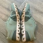 on cloud  Running Mint Green and Gray Sneakers W10.5 Photo 4