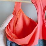 New Balance  • Quick Dry‎ Racer Back Workout Tank Top in Grey/Orange, Size Medium Photo 7