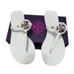 Tory Burch Mini Miller Ivory Thong Sandals Photo 0