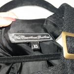 What Goes Around Comes Around x Anthropologie Black Buckle Detail Wool Dress XS Photo 2