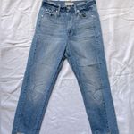 Madewell The Perfect Summer Jean: Pieced Edition Sz 26 100% Cotton, Cropped Photo 3