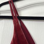 Anthropologie  Velvet V-neck Mulberry Dress Size 4 Photo 8