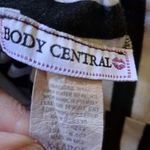 Body Central  Black and White Striped Long‎ Skirt Size XL Photo 4