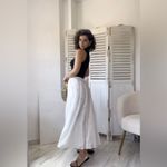 ZARA NWT  Women’s Cotton Lined Embroidered Eyelet Maxi Skirt Size XL Photo 9