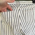 Madewell Striped Skinny Skinny Ankle Jeans Photo 5