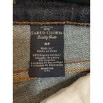 Faded Glory  Womens Midrise Bootcut Jeans Size 4 Dark Blue Denim Slim Fit Photo 6