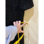 Eliza J  Embellished Collar Boucle Tweed Sheath Dress Black‎ Size 10 Photo 8