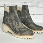 Dolce Vita Huey Chelsea Boot Camo Shoe Size 8.5 Green Photo 0