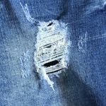 Legend Luxury Denim Design Size 27 Distressed “BAD GIRL” Medium Blue Was… Photo 3