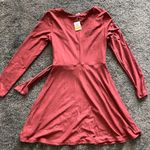 Boutique 937 planet gold ring faux wrap dress Photo 2