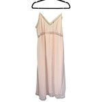 Band of Gypsies NWT Band of the Free Ivory Midi Swiss Dot Slip Dress Women’s Size Large Photo 2