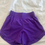 Women's Purple Athletic Shorts Size 0 Photo 0