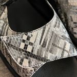 Wolky Jewel Van Gogh Grey Leather Sandals Shoes EU 42 Gray Size 11 Photo 3