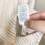 Madewell  Courier Shirt in Stitched Rainbow Stripe Size XS Photo 12