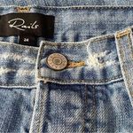 Rails  Denim Women Size 24 Medium Vintage Wash Beckett Destroyed Boyfriend Jeans Photo 6