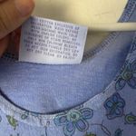 Fresh Produce Vintage 90s Floral Midi Dress with Pockets Blue Flowers Size M Art Photo 7