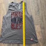 The North Face  Womens XL Tank Top Purple Mountains‎ Majesty Gray Sleeveless Photo 4
