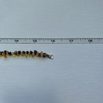 Handmade Beaded Crystal Necklace with Turtle Pendant Brown Photo 3