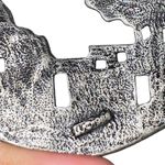 Vintage 1988 JJ 3D Building Pewter Silver Tone Pueblo Adobe Scene Pin Brooch Photo 3