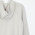 Adidas Womens Gold Trefoil Logo Hooded Sweatshirt Cream Athleisure Size M Cozy Photo 8