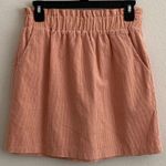 Copper Key Corduroy Paperbag Waist Mini Skirt Photo 0