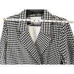 Olivaceous Blazer Jacket S Black White Gingham Check Pockets Preppy Corpcore Photo 6