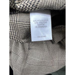 J. Jill Chino Pants Brown Houndstooth Mid Rise Drawstring Stretch Tweed S‎ Tall Size L Photo 4