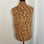 Talbots Colorful Knit Sweater Vest Size Large Acrylic/Wool/Poly Photo 2