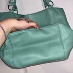 American Eagle Vintage by Payless Collab Seafoam Green Purse w/ Rose Accent Photo 4