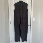 Anthropologie  Pilcro Mechanic Sleeveless Linen Jumpsuit - Size M‎ - Black - NWOT Photo 5