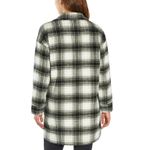 Banana Republic  Women’s Wool Blend Flannel Shirt Button Up Jacket Shacket Size L Photo 1