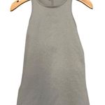 Free People  Movement Size S Heather Gray Black Cutout Criss Cross Back Tank Top Photo 0