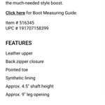 Vince Camuto leather boot Wellinda Women's Tan Boots Tortilla Size 10 Photo 10