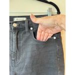 Madewell Classic Straight Leg Ankle Jeans Black Women's Size 28 Photo 3