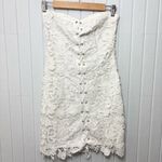 Forever 21 Forever‎ 21 White Lace Bodycon Dress Size M Photo 13
