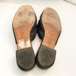 Kate Spade Size 8.5 Black Glitter Slip on Mules Almond Toe Photo 5
