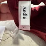 ANDIE Swim the Ruched Side Bottom NWT size XS in Truffle Bikini Swimsuit Photo 6