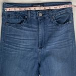 Just Black  Denim Women's Super Flare High Rise Raw Hem Jeans in Indigo Size 29 Photo 11