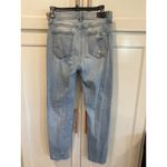 Carly Jean Los Angeles Carly Jean LA Women's Light Wash Distressed Denim Jeans Chrissy Leg 5 Photo 5