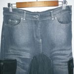 My Design 3 29 Jeans Black Grunge Goth Cargo Maxi Skirt Silver Size undefined Photo 6